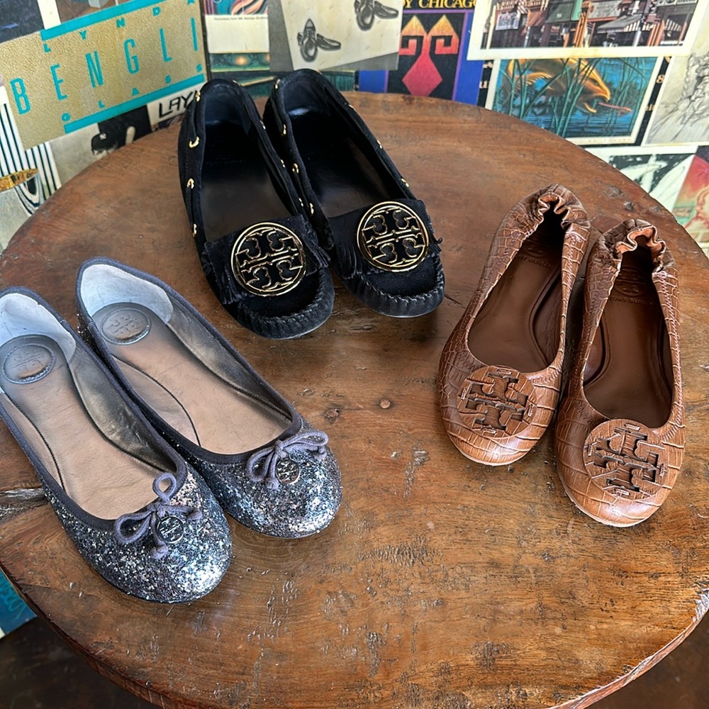 ((3 for 1 Bundle)) for the Tory Burch Flat Lover!
